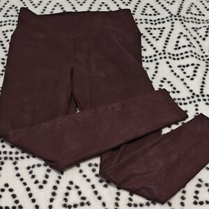 Simply Vera Vera Wang Chocolate Brown Leggings